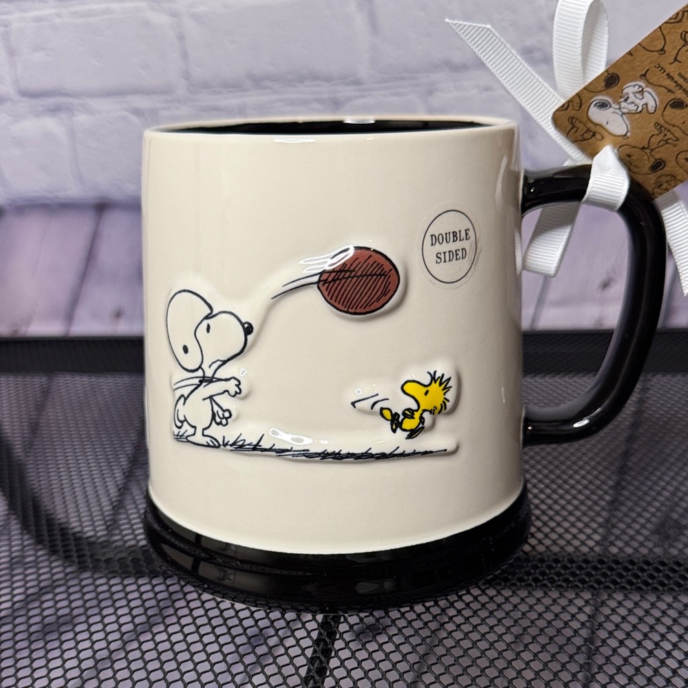 Rae Dunn Peanuts “Go Team” Mug - Picture 2 of 4